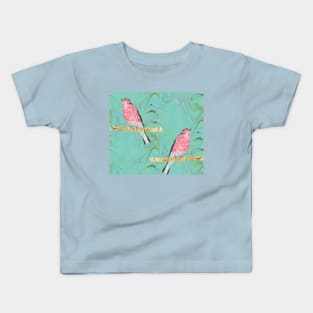 Chaffinches on branches Kids T-Shirt